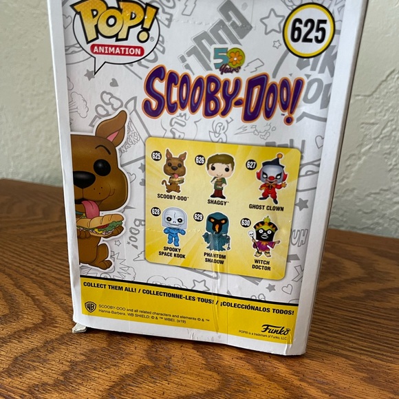 Scooby-Doo 50th Anniversary Funko Pop! Figures. Lot Of 4 Scooby Shaggy Witch Dr - Picture 3 of 15
